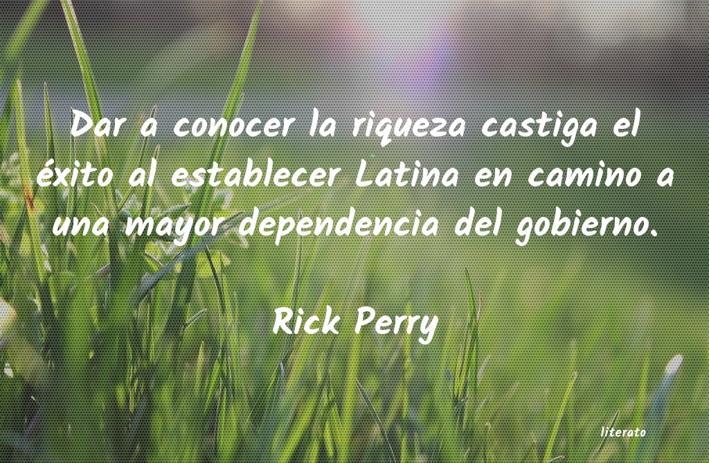 frases de Rick Perry
