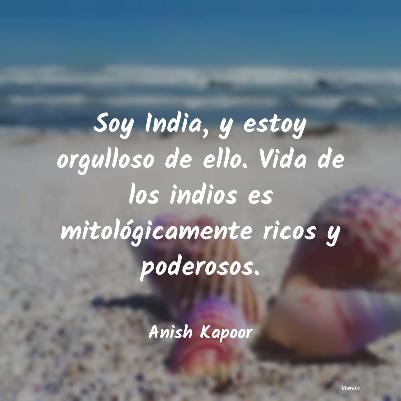 frases de Anish Kapoor