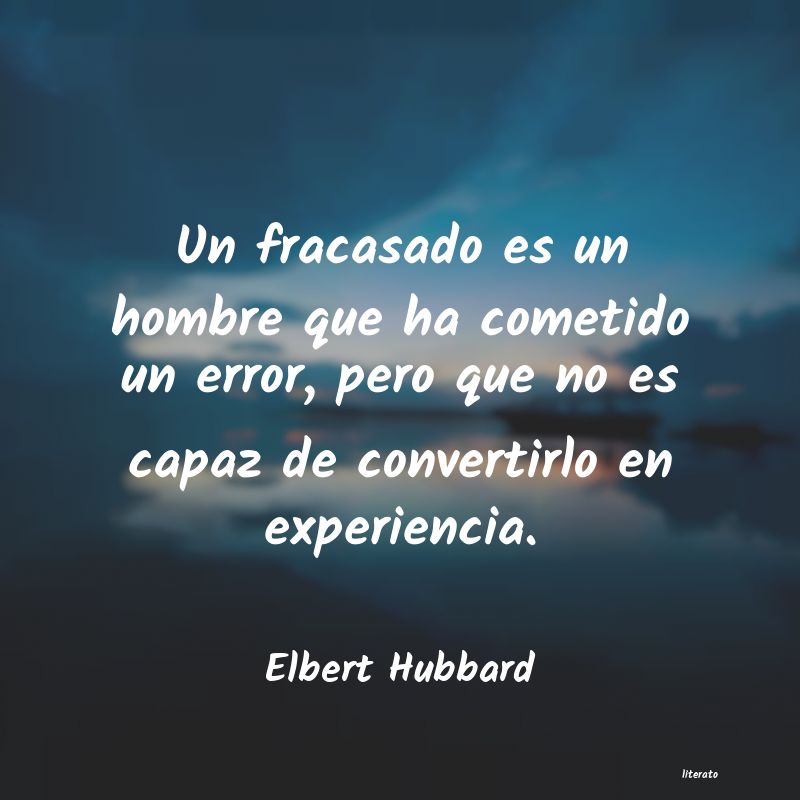 Frases de Elbert Hubbard