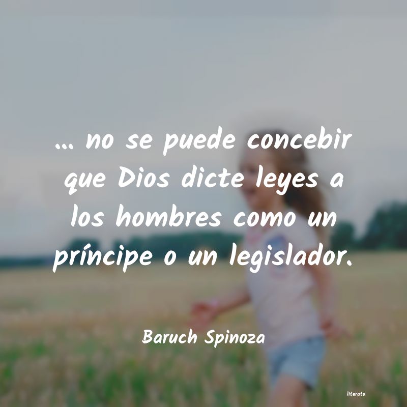 frases de Baruch Spinoza