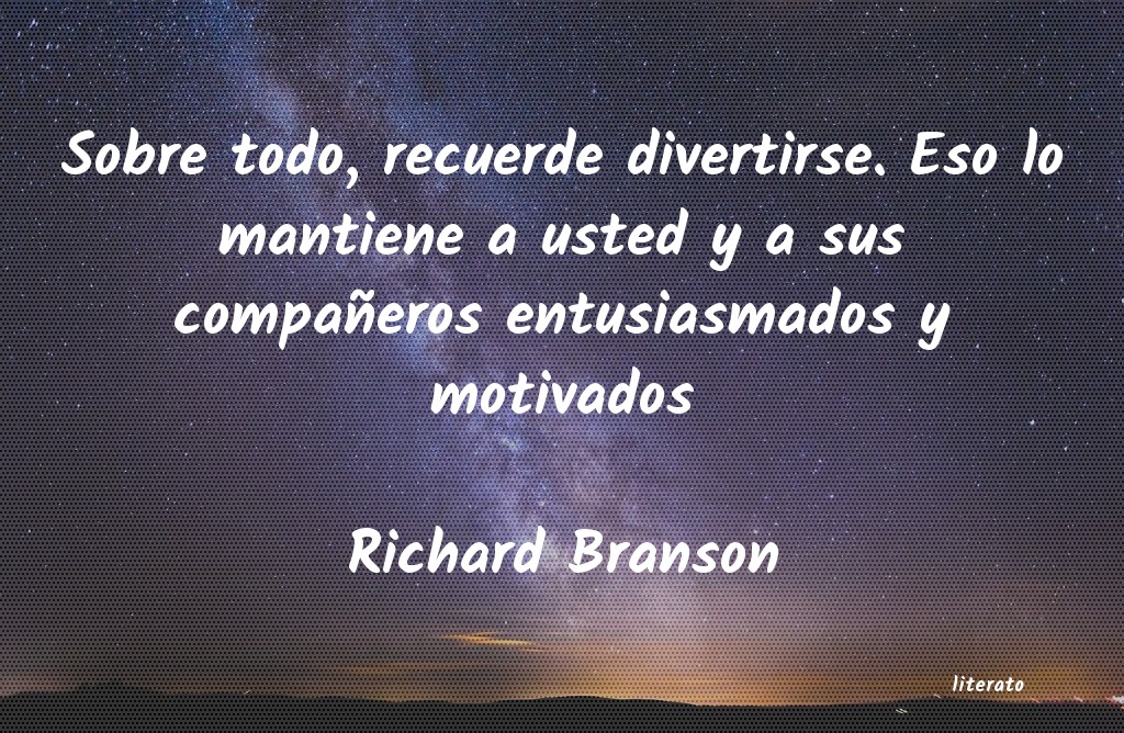 frases de Richard Branson