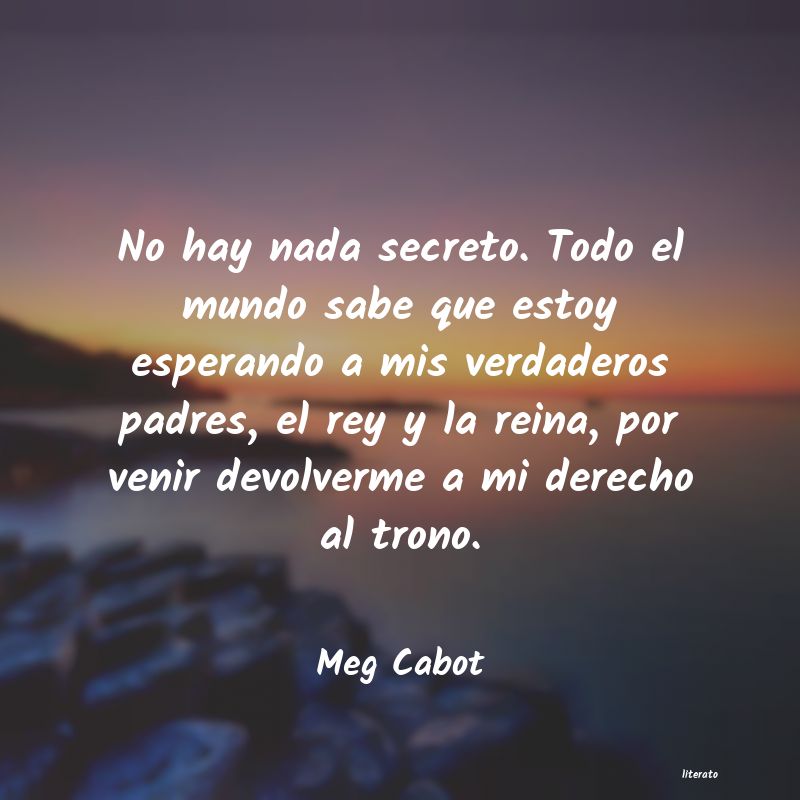frases de Meg Cabot
