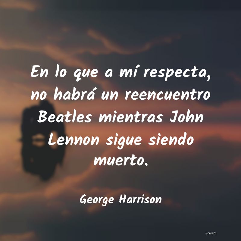 frases de George Harrison
