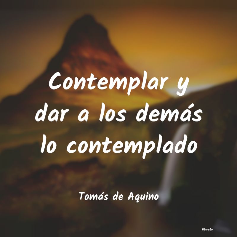 Frases de Tomás de Aquino