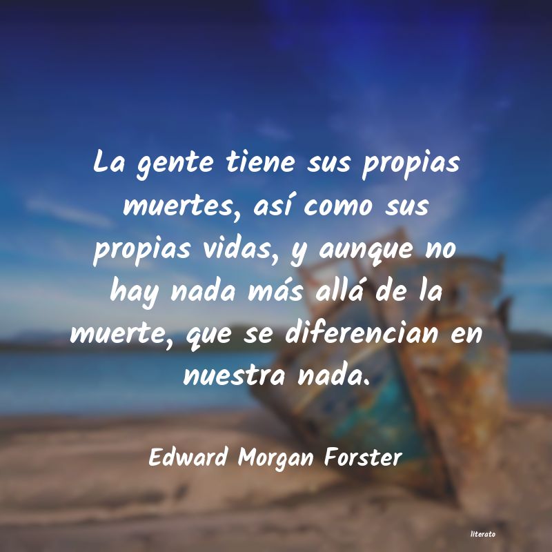 frases de Edward Morgan Forster
