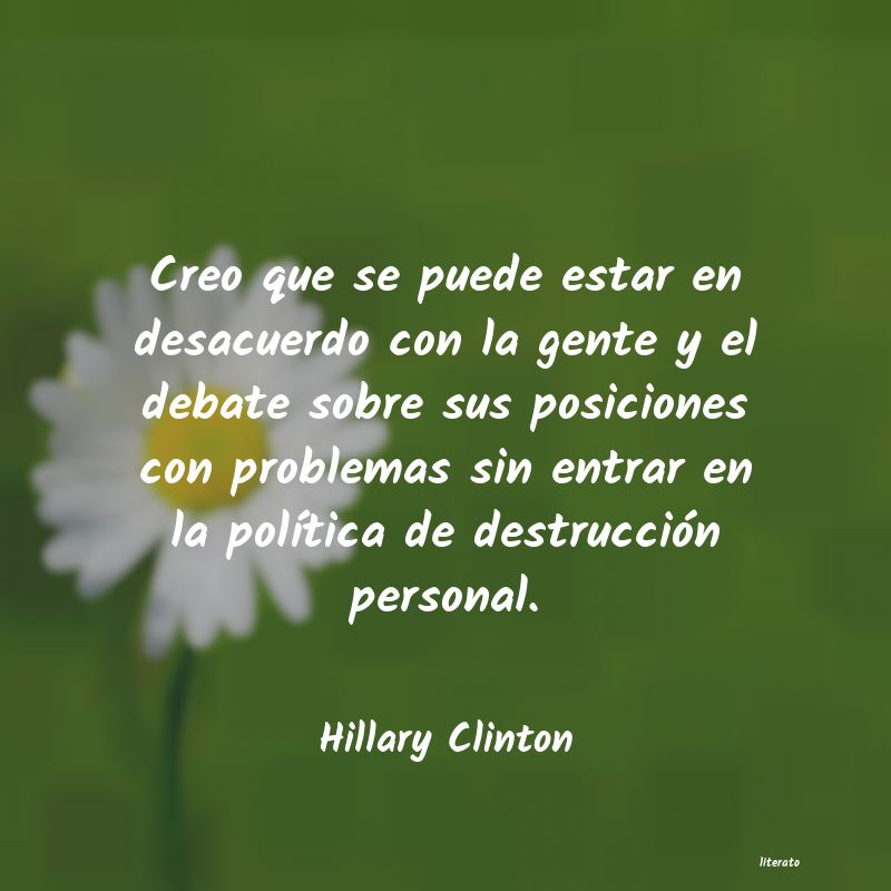 Frases de Hillary Clinton