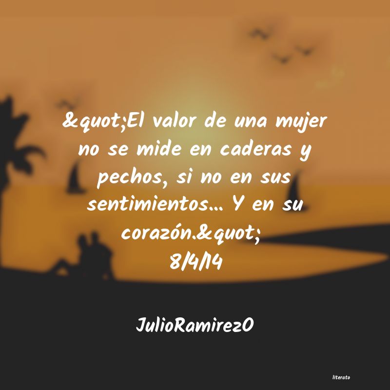 frases de JulioRamirezO