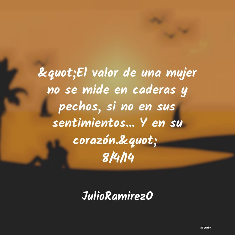 Frases de JulioRamirezO