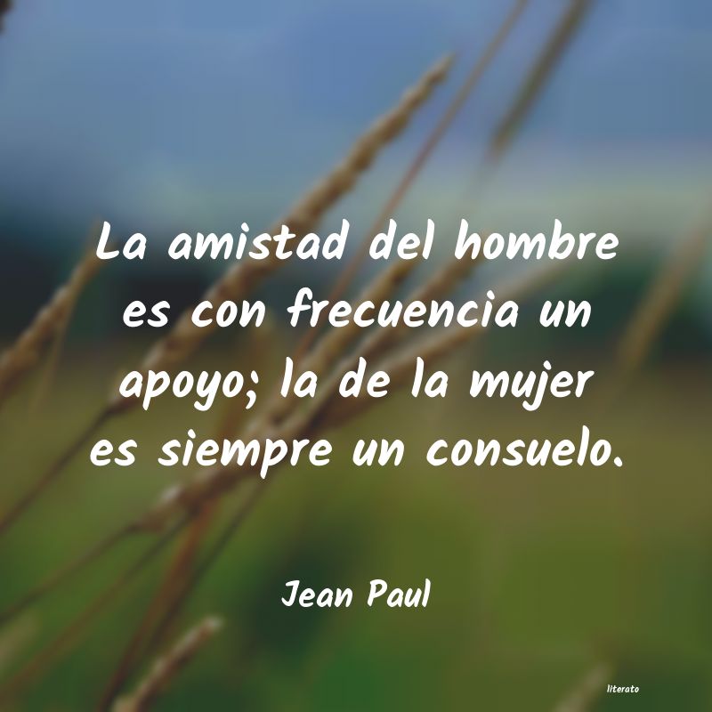 Frases de Jean Paul