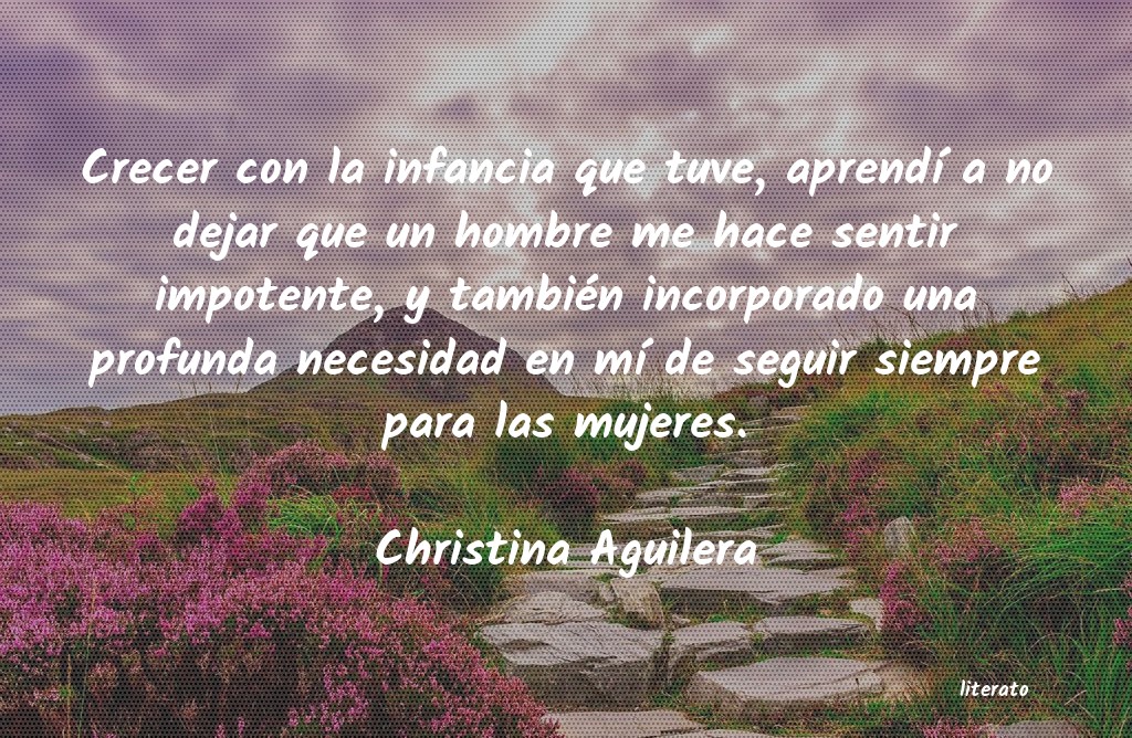 Frases de Christina Aguilera