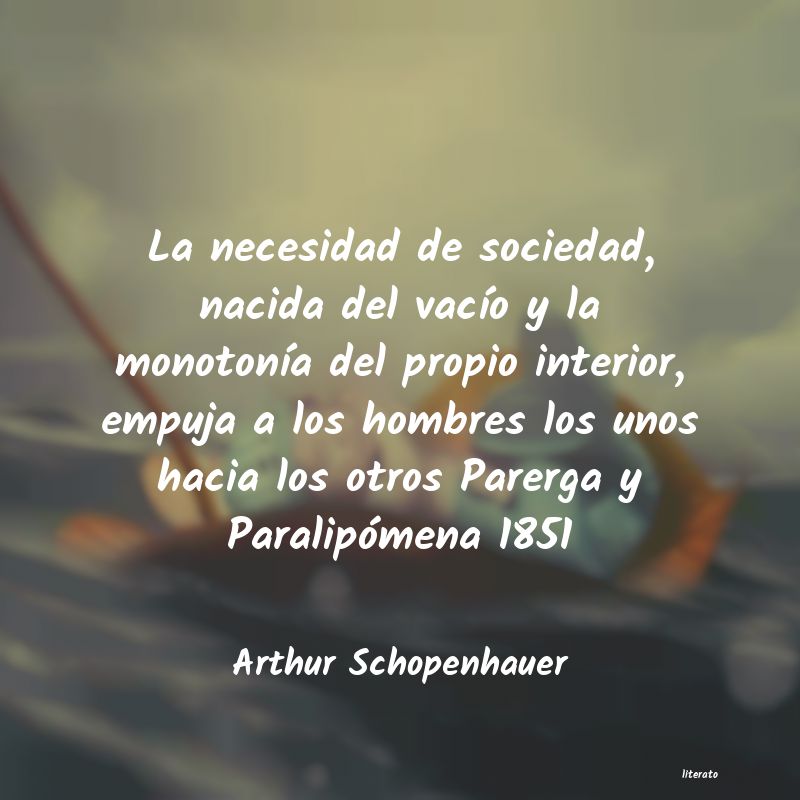 Frases de Arthur Schopenhauer