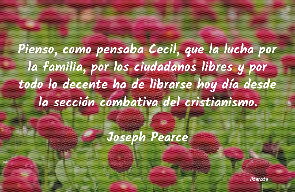 Frases de Joseph Pearce