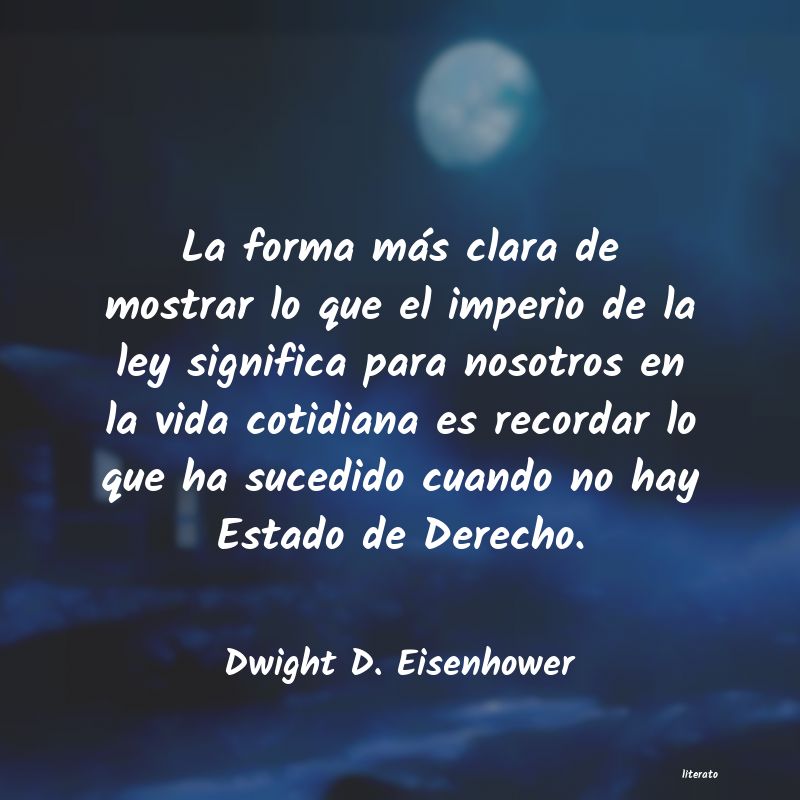 Frases de Dwight D. Eisenhower