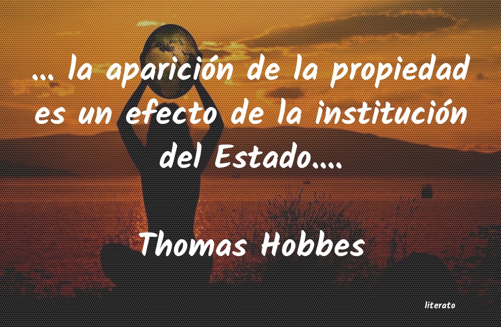 frases de Thomas Hobbes