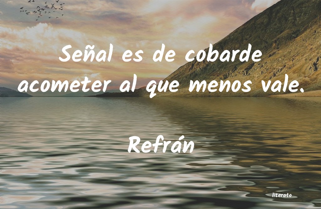 Frases de Refrán