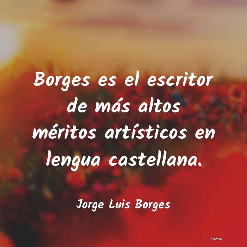 Frases de Jorge Luis Borges