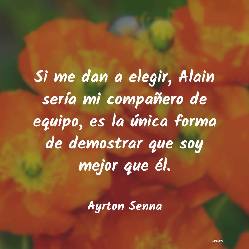 frases de Ayrton Senna