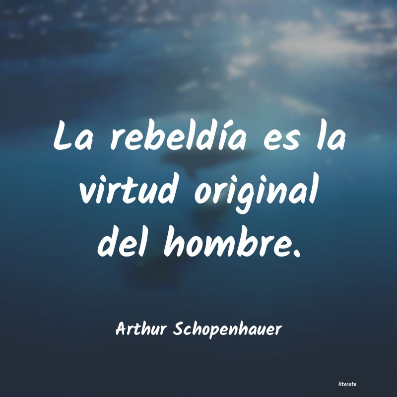 Frases de Arthur Schopenhauer