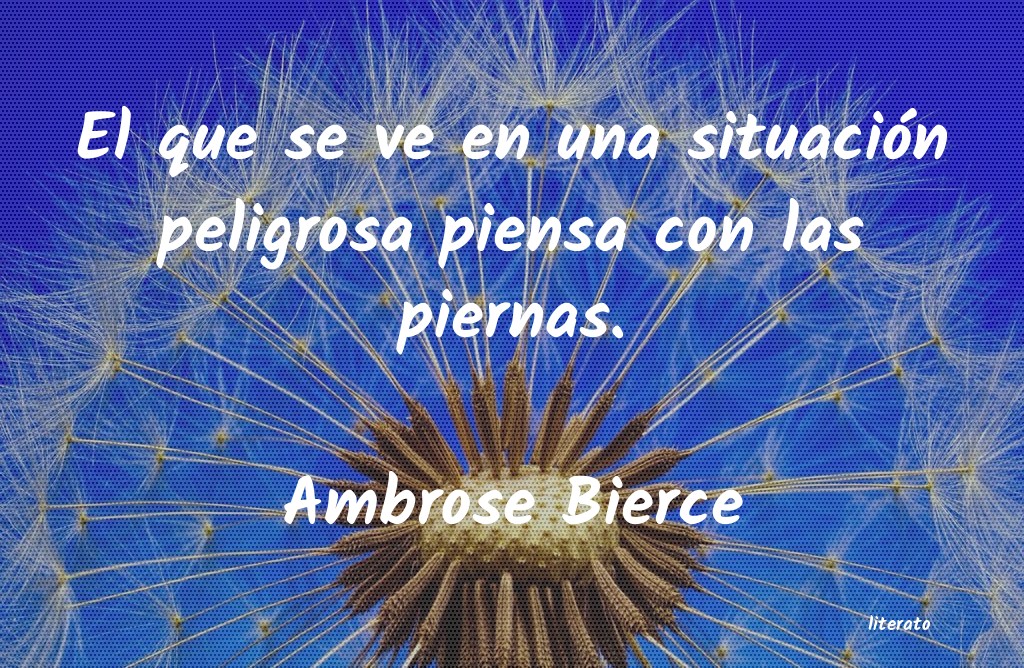 Frases de Ambrose Bierce