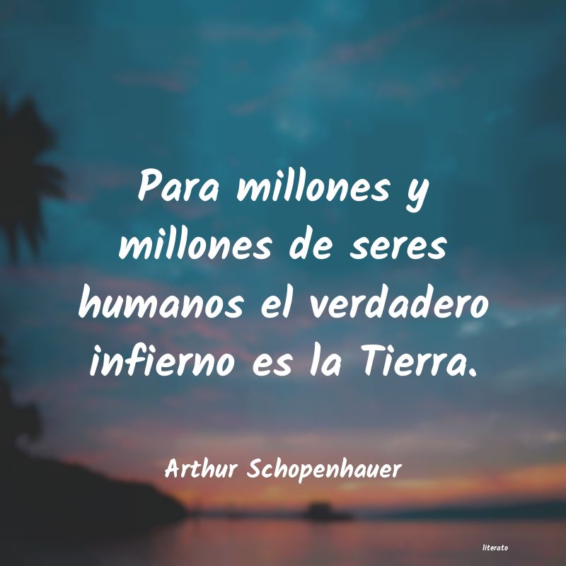 Frases de Arthur Schopenhauer