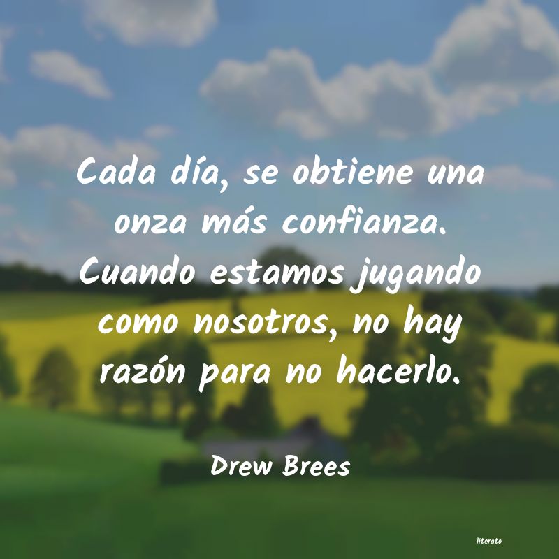 Frases de Drew Brees