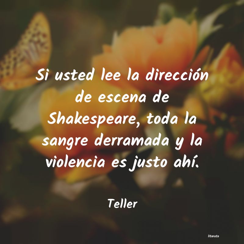 frases de Teller