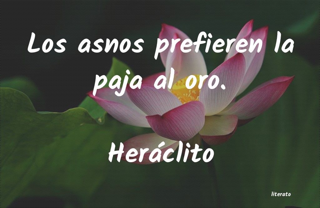 Frases de Heráclito