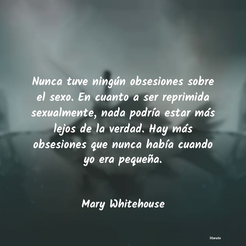 Frases de Mary Whitehouse