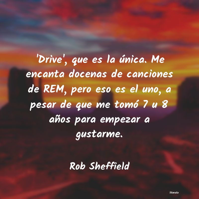 Frases de Rob Sheffield