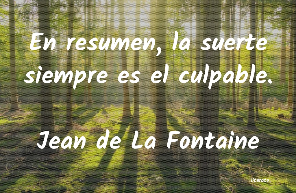 Frases de Jean de La Fontaine