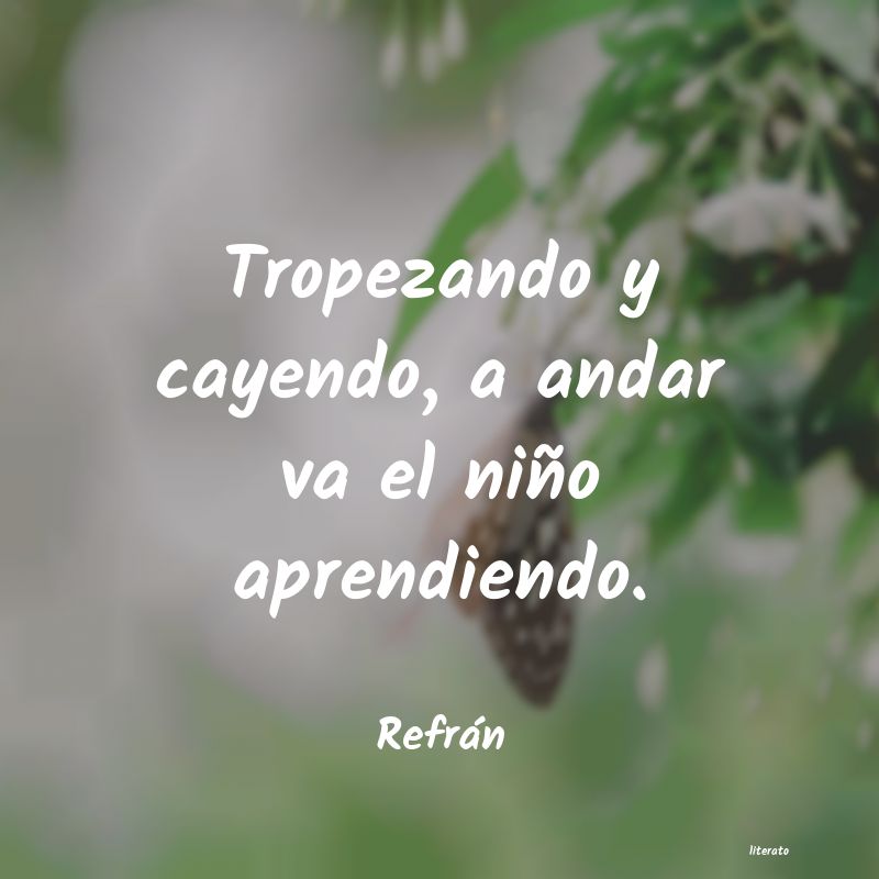 Frases de Refrán