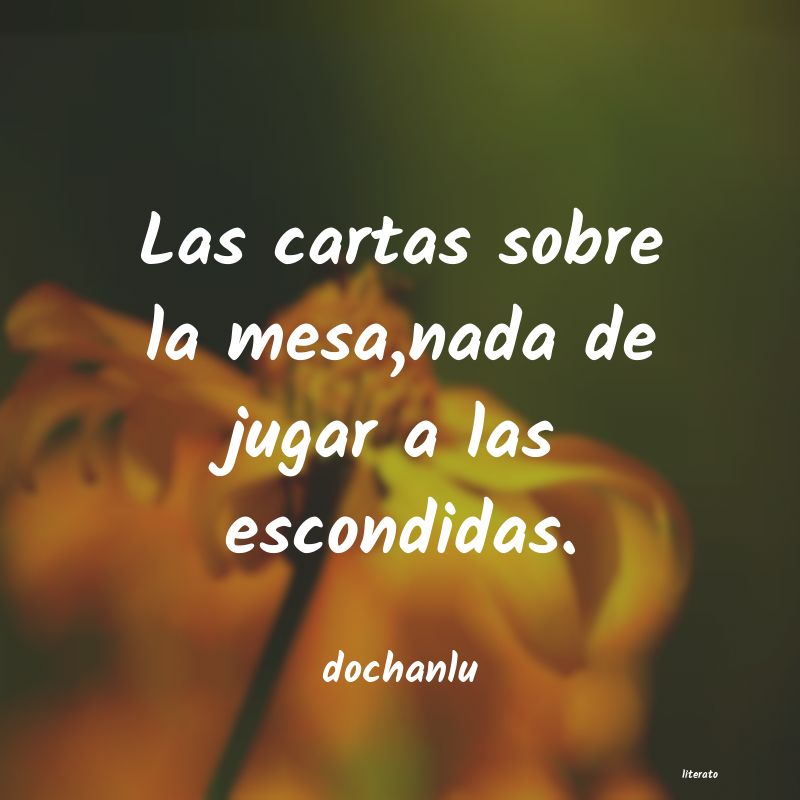 frases de dochanlu