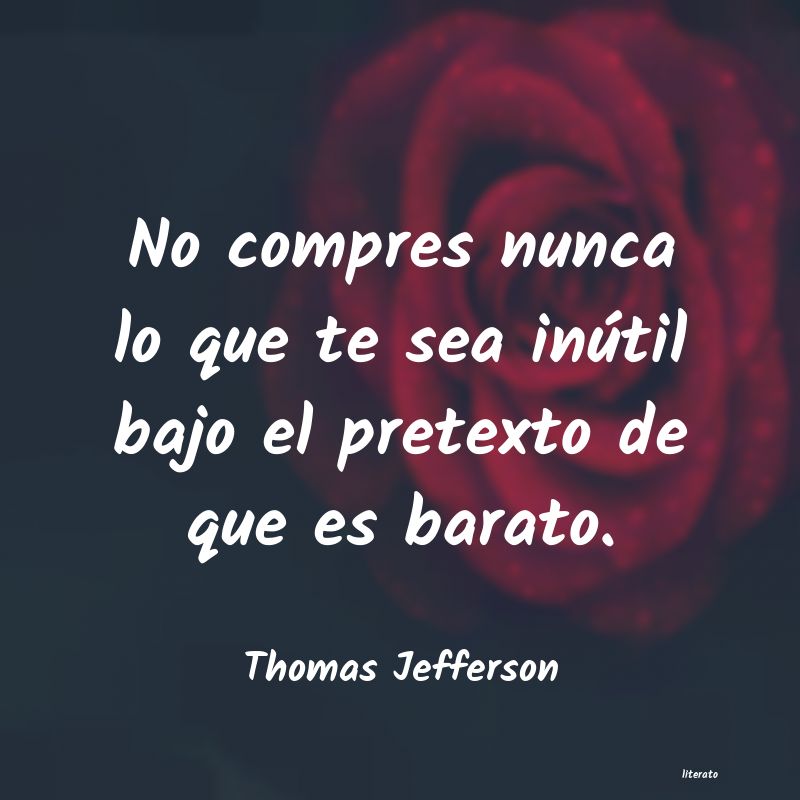 Frases de Thomas Jefferson