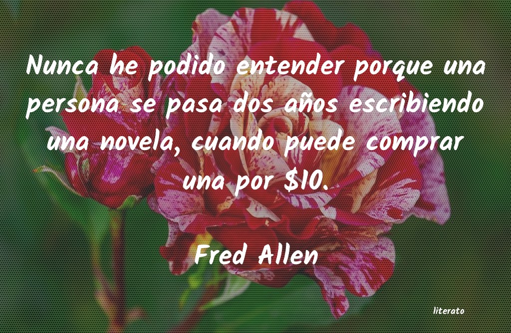 frases de Fred Allen