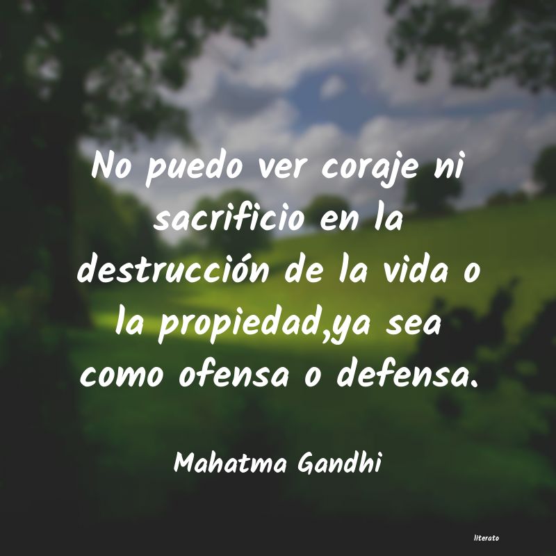 Frases de Mahatma Gandhi