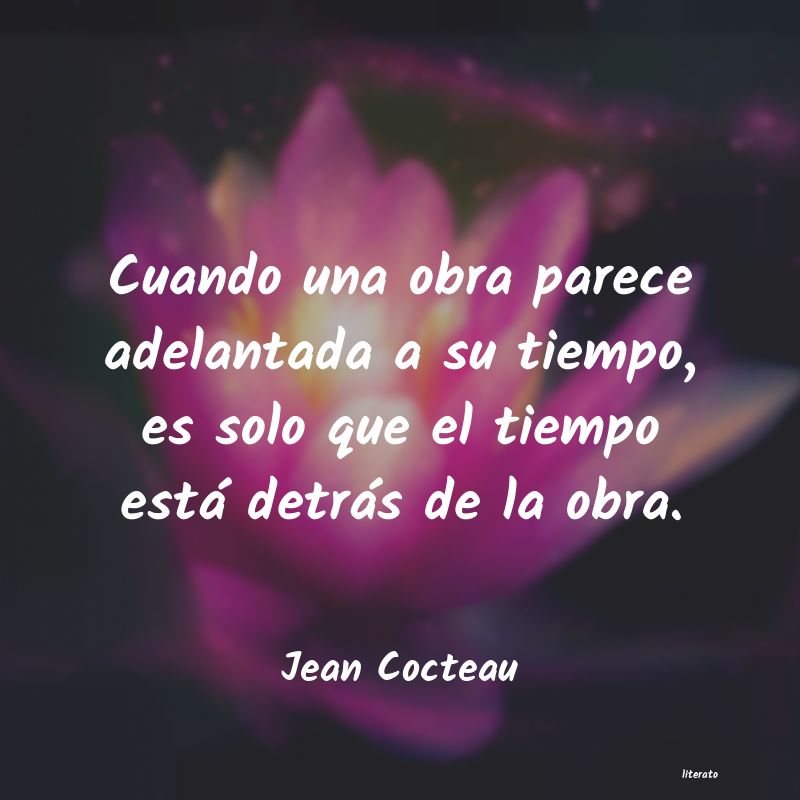 Frases de Jean Cocteau