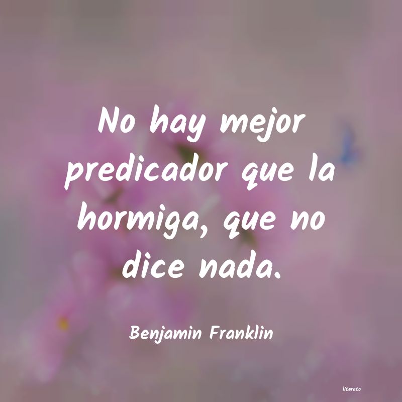 Frases de Benjamin Franklin