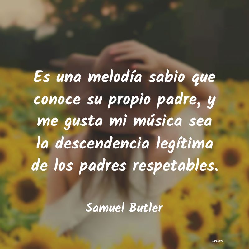 Frases de Samuel Butler