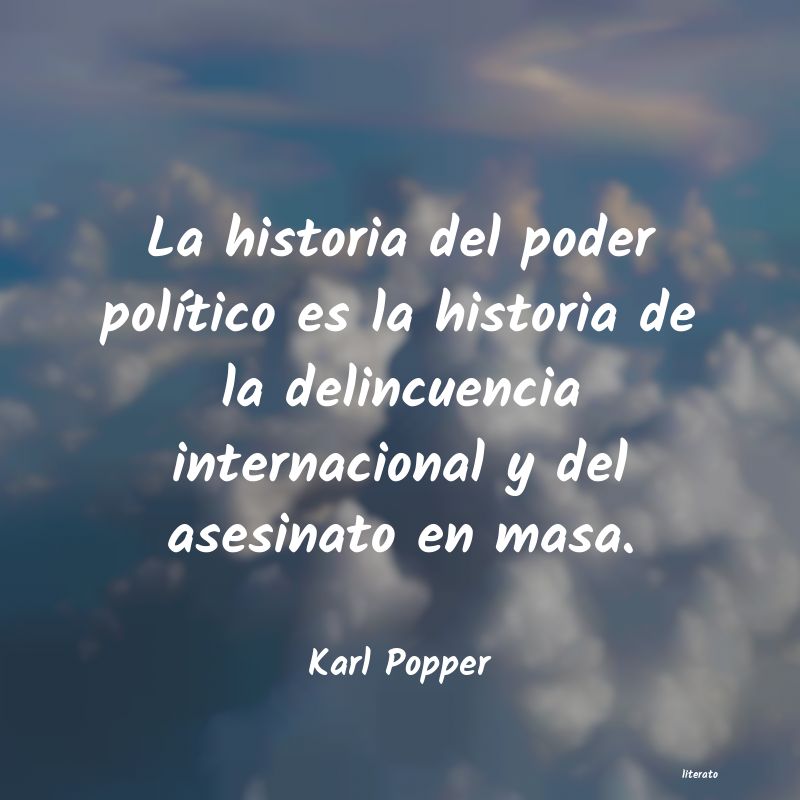 Frases de Karl Popper