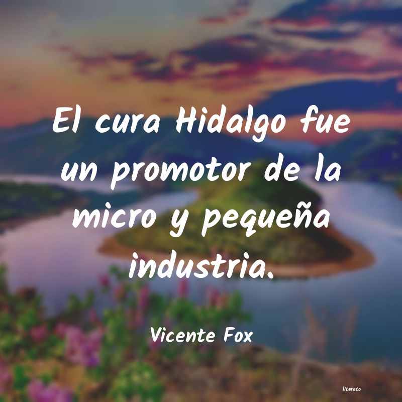 Frases de Vicente Fox