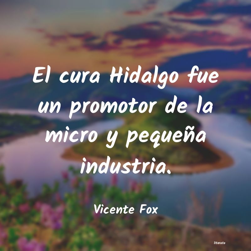 frases de Vicente Fox