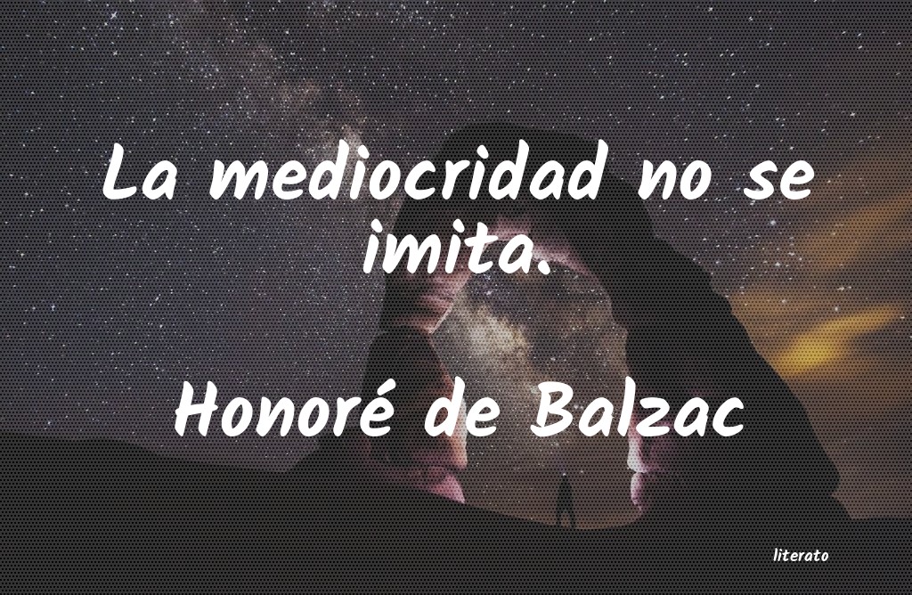 frases de Honoré de Balzac