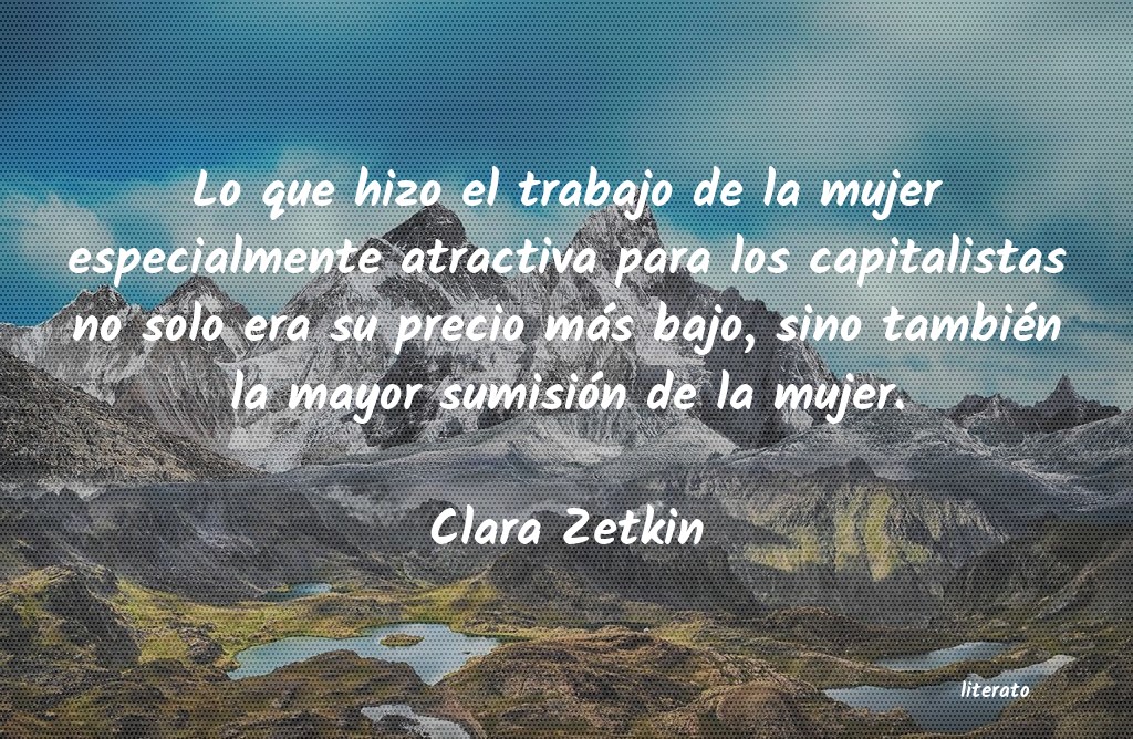 frases de Clara Zetkin