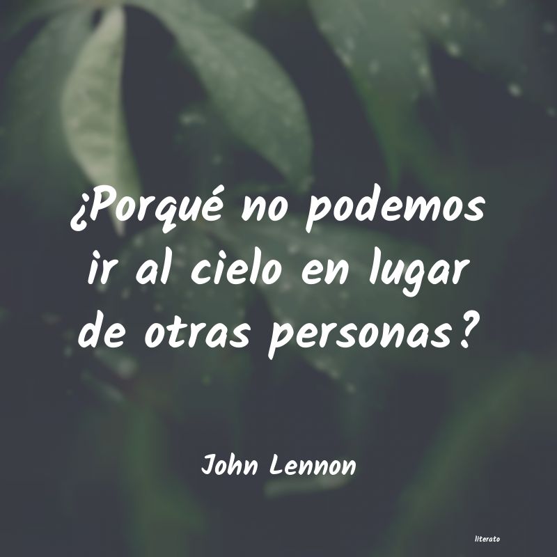 frases de John Lennon