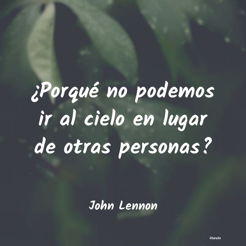 Frases de John Lennon