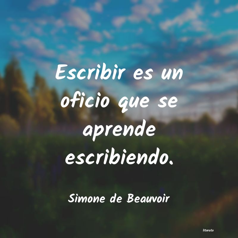 frases de Simone de Beauvoir