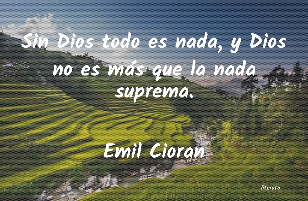 frases de Emil Cioran