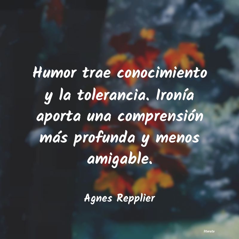 Frases de Agnes Repplier