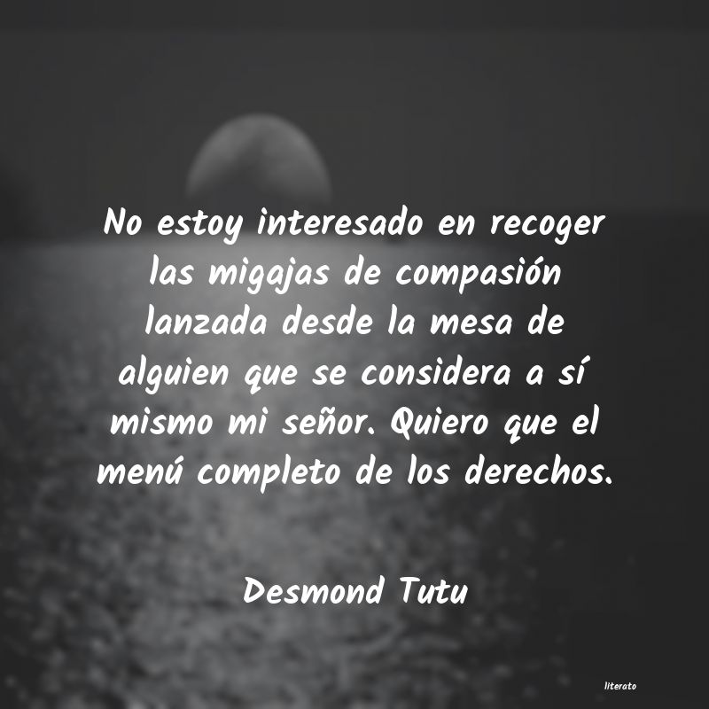 Frases de Desmond Tutu