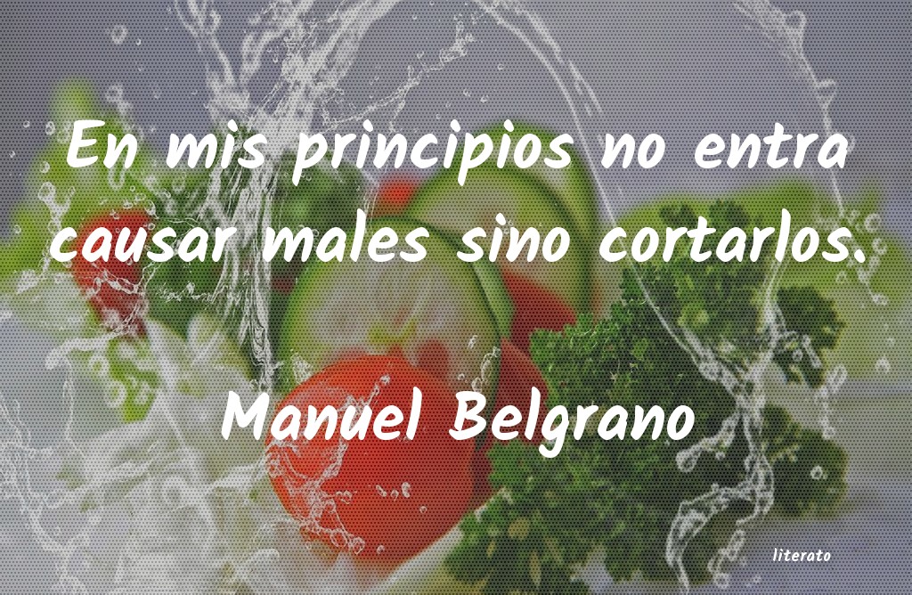 frases de Manuel Belgrano